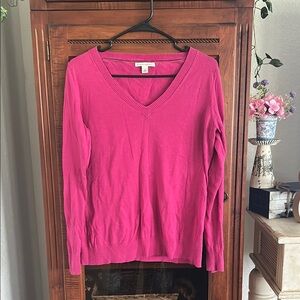 Banana Republic Fuchsia Knit Top
